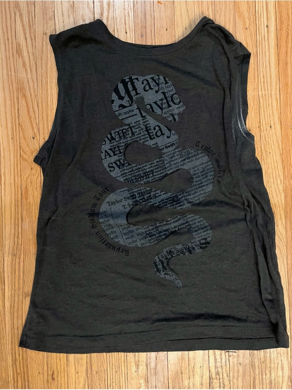 Taylor Swift Reputation Tour Muscle Tank Top